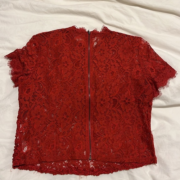 Zara Short-Sleeve Blouse - Picture 3 of 3